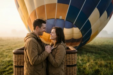 Romantik Ballonfahrt