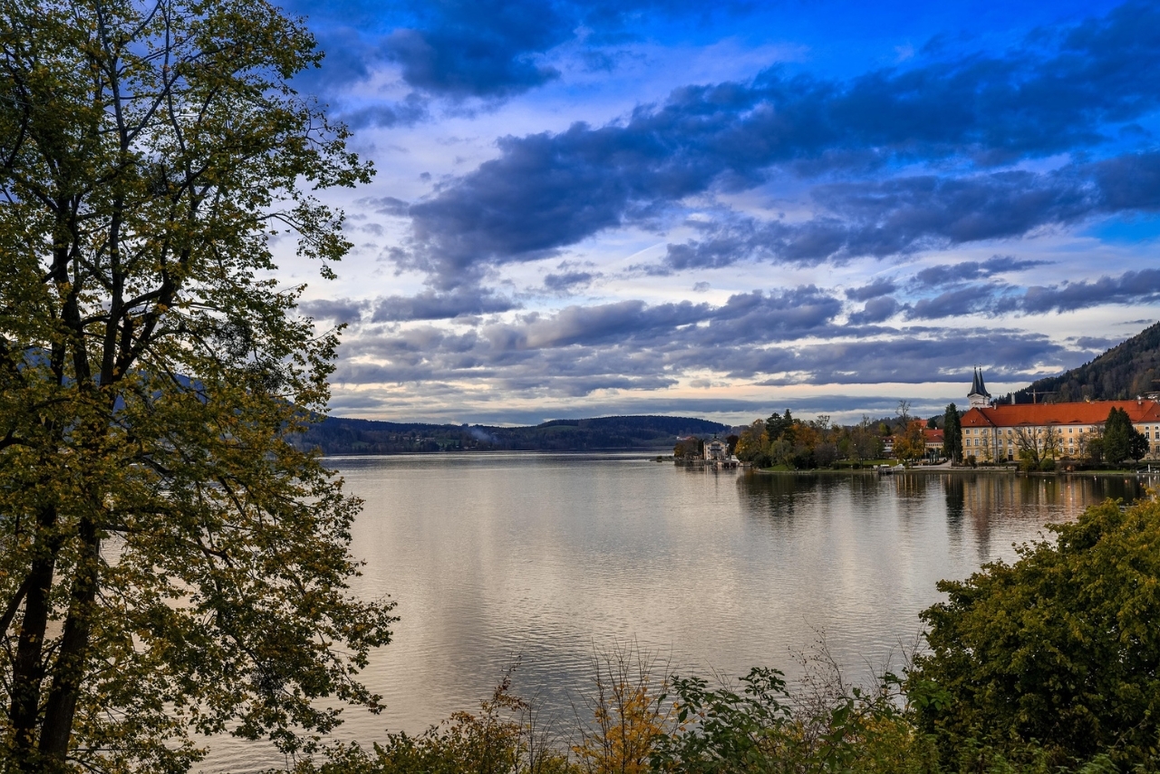Blick auf den Tegernsee