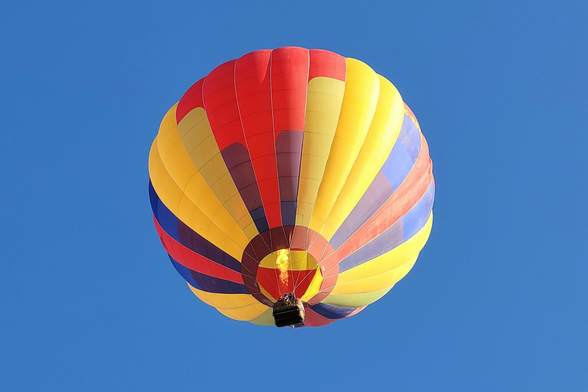 Ballonfahrt Sonnenaufgang