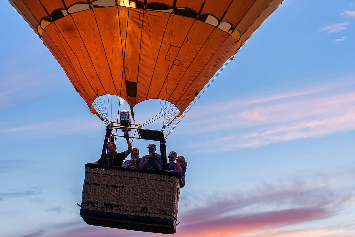 Ballonfahrt