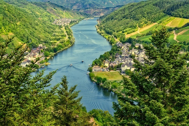 Ballonfahrt Rheinland-Pfalz, Mosel