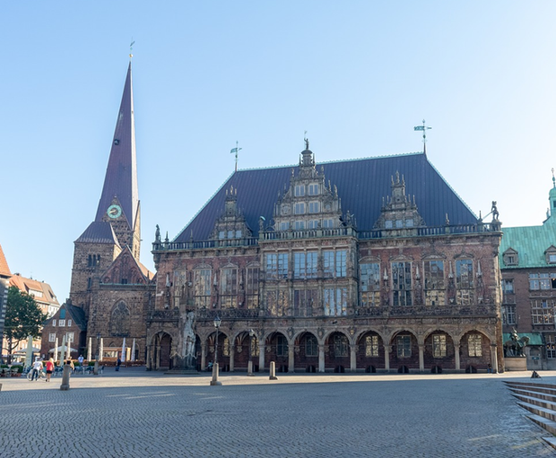 Ballonfahrt Bremen - Rathaus